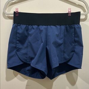 Women's Adidas Navy Blue Athletic Shorts